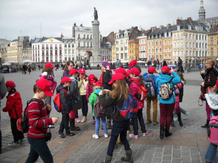 Student tour in france